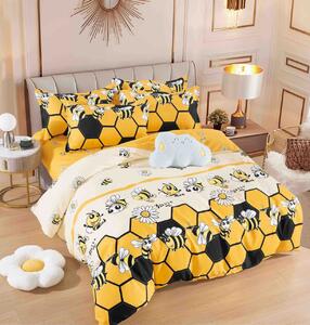 Lenjerie pat dublu, 6 Piese, Finet Premium