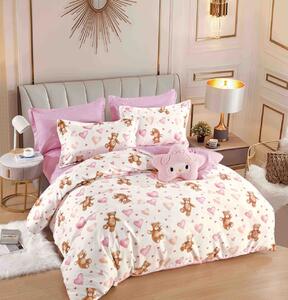 Lenjerie pat dublu, 6 Piese, Finet Premium