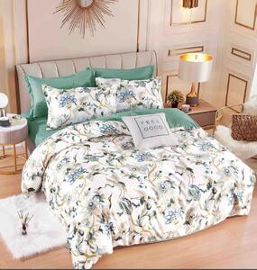Lenjerie pat dublu, 6 Piese, Finet Premium