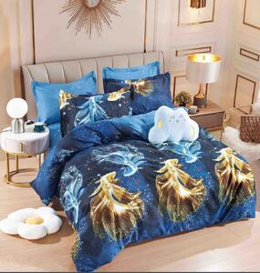 Lenjerie pat dublu, 6 Piese, Finet Premium