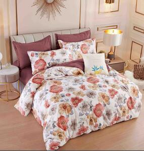 Lenjerie pat dublu, 6 Piese, Finet Premium