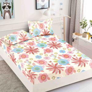 Huse de pat, 3 Piese, Finet cu elastic 90x200