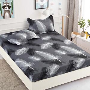 Huse de pat, 3 Piese, Finet cu elastic 180x200