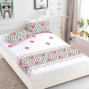 Huse de pat, 3 Piese, Finet cu elastic 180x200