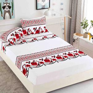 Huse de pat, 3 Piese, Finet cu elastic 180x200