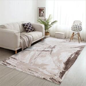 Covor Modern Living , Dormitor Dreptunghiular Eliza 0931A Bej (Alege dimensiunea: 60X130 cm)