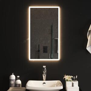 Oglindă de baie cu LED, 40x70 cm