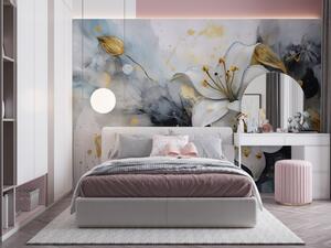 Tapet premium Pictura cu flori de crin