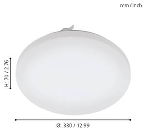 Plafonieră LED pentru baie Eglo 79523 TUSCOLA LED/14,6W/230V IP44
