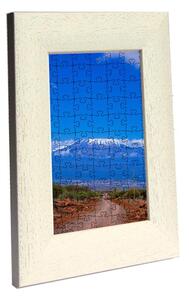Nairobi ramă puzzle alb