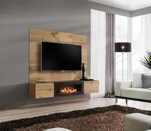 Mobilier living cu biosemineu Standlake WT SW PRK (wotan). Promo -18%. 1156517