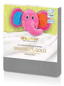 Protecție saltea Dream On, SMARTCEL GOLD Baby Grey 21, 60x120