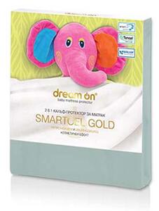 Protecție saltea Dream On, SMARTCEL GOLD Baby Light Blue 32, 60x120