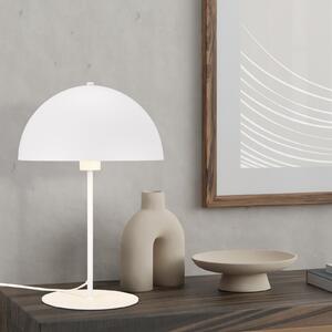 Trio Lighting Lampă de masă Nola, înălțime 45 cm, alb, Alb, Camera de zi / sufragerie, Metal, Scandinavă