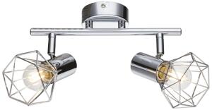 Globo Lighting Xara I lampă de tavan 2x40 W crom 54802-2