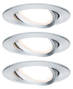 Spoturi Paulmann, Nova Coin, reglabil, Metalic, Zona coridorului, Metal, Modern