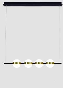 Mantra Cuba lampă suspendată 1x32 W alb-negru-auriu 7161