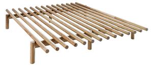 Cadru pat din lemn de pin Karup Design Pace Natural, 180 x 200 cm