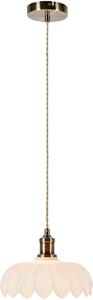 Markslöjd Kurage lampă suspendată 1x40 W alb-alamă 108857