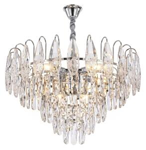 Lampă suspendată din cristal SWE079-CP 50cm Chrom