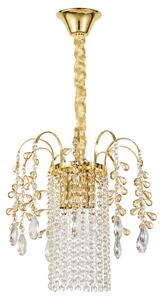 Lampă suspendată din cristal SWE090-CP 30cm GOLD