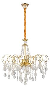 Lampă suspendată din cristal SWE081-CP 60cm GOLD