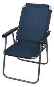 Scaun pliabil pentru camping Cattara Lyon, albastru închis