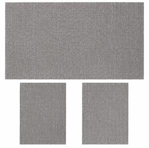 Set 3 Covoare Fargo 71501-070, Gri, 1 buc 80x150 cm, 1 buc 120x170 cm, 1 buc 200x290 cm