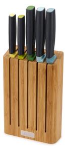 Set cuțite cu suport din bambus Joseph Joseph Elevate