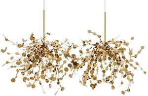 King Home Monete lampă suspendată 6x30 W auriu MSE1501100460