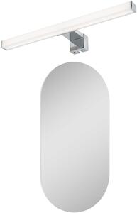 Set oglindă Elita Oval RE067567000010, lampă de perete Rabalux Oliro 75048