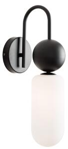 MaxLight Nova lampă de perete 1x7 W alb-negru W0381