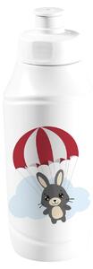 Bidon apa 375ml, iepure, parasuta, Betty I Bunny