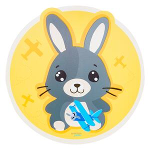 Suport farfurie 34cm, galben, Betty I Bunny