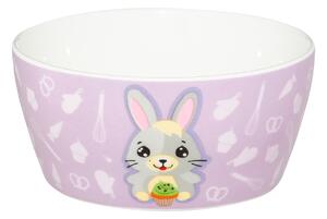 Bol mic 12cm, 400ml, violet, Betty I Bunny