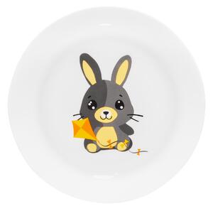 Farfurie plata 19cm, galben, Betty I Bunny