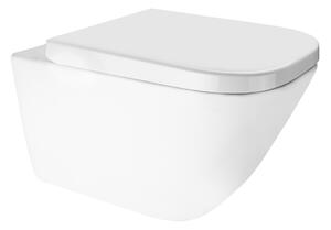 Oltens Hadsel vas wc agăţat fără margine alb lucios 42543000