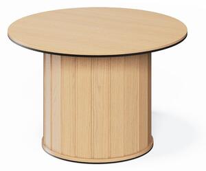 Măsuță de cafea Elbdore 106Stejar, 4cm, PAL laminat, Rotund