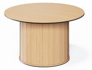 Măsuță de cafea Elbdore 107Stejar, 5cm, PAL laminat, Rotund