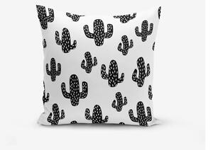 Set 2 fețe de pernă Minimalist Cushion Covers BW Cactuses, 45 x 45 cm