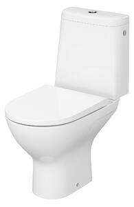 Cersanit Colour wc compact cu capac soft-close cu spălare turbionară alb K103-051