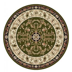 Covor Rotund, Model Lotos 523 310, Verde 80 x 80, Rotund, Verde