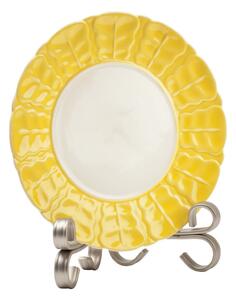 Suport pentru accesorii decorative iDesign Astoria, 11 x 16,5 cm, argintiu