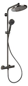 Hansgrohe Crometta set de duș perete cu termostat cu duș de ploaie negru 27268340