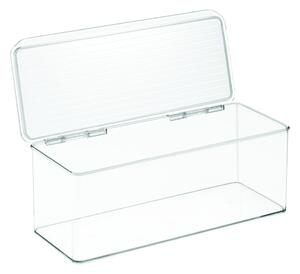 Cutie transparentă iDesign, 15 x 34 cm