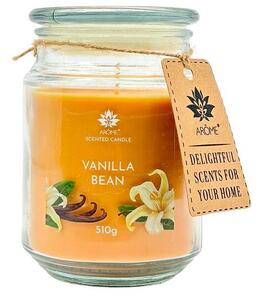 Lumânare Arome 510 g, în sticlă, Vanilla bean