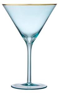 Pahar pentru Martini Ladelle Chloe, 250 ml, albastru