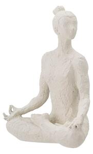 Statuetă decorativă Bloomingville Adalina, înălțime 24 cm, alb