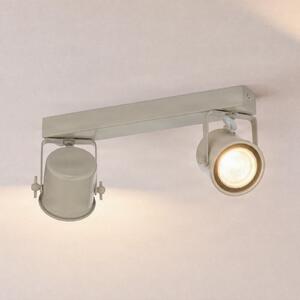 Argon Spot de tavan Canico, 2 becuri, crem, Bej, Camera de zi / sufragerie, Metal, Modern