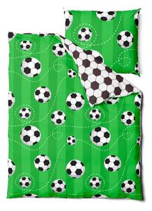Lenjerie de pat pentru copii din bumbac 140x200 cm Soccer – Bonami Selection